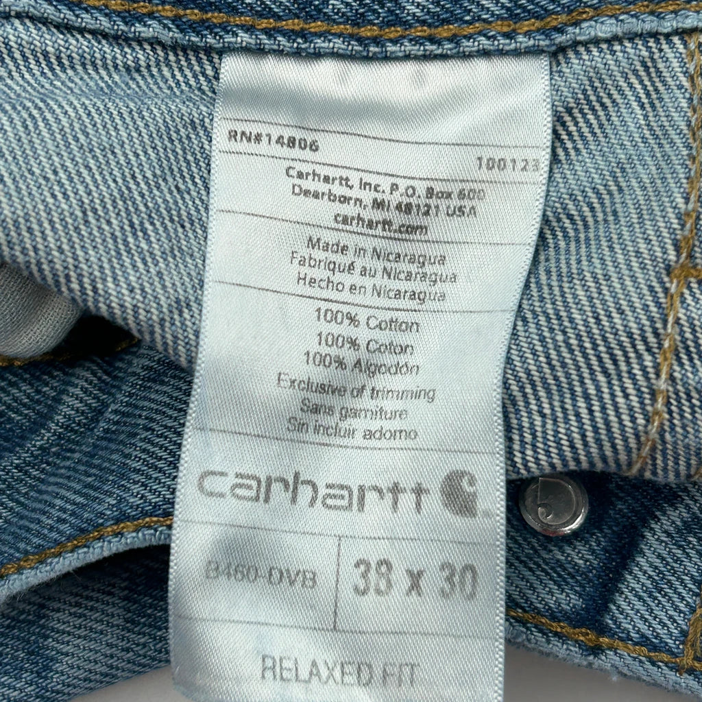 Carhartt Jeans - 38W 28L Blue Cotton - Image 6
