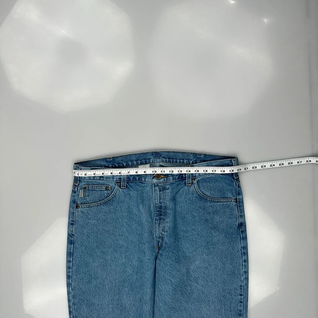 Carhartt Jeans - 38W 32L Blue Denim - Image 3