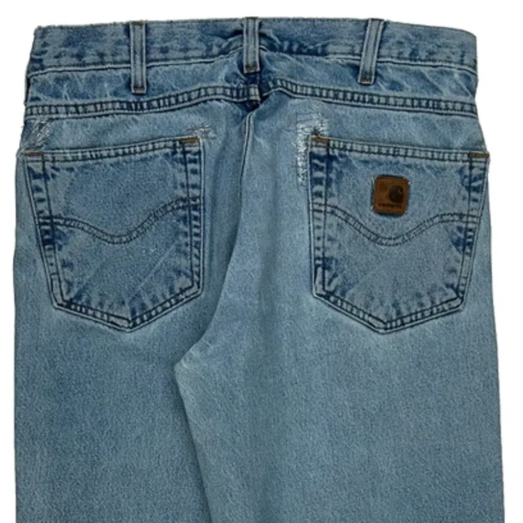 Carhartt Jeans - 32W 32L Light Wash Cotton - Image 9
