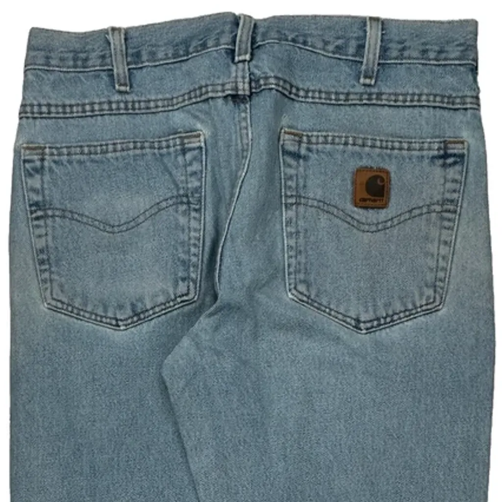 Carhartt Jeans - 32W 30L Light Wash Cotton - Image 7