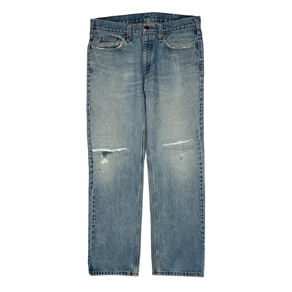 Carhartt Jeans - 34W 32L Light Wash Cotton - Image 2