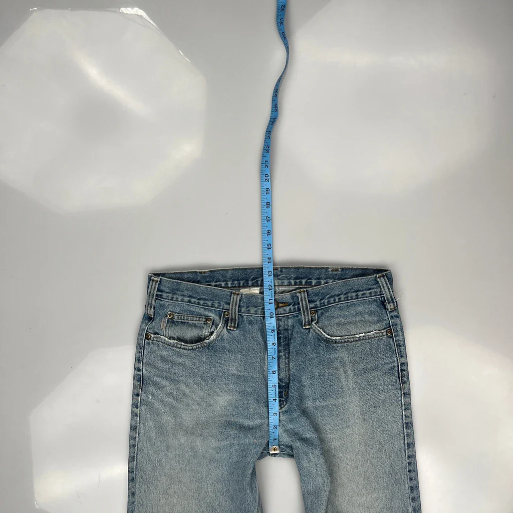 Carhartt Jeans - 34W 32L Light Wash Cotton - Image 4