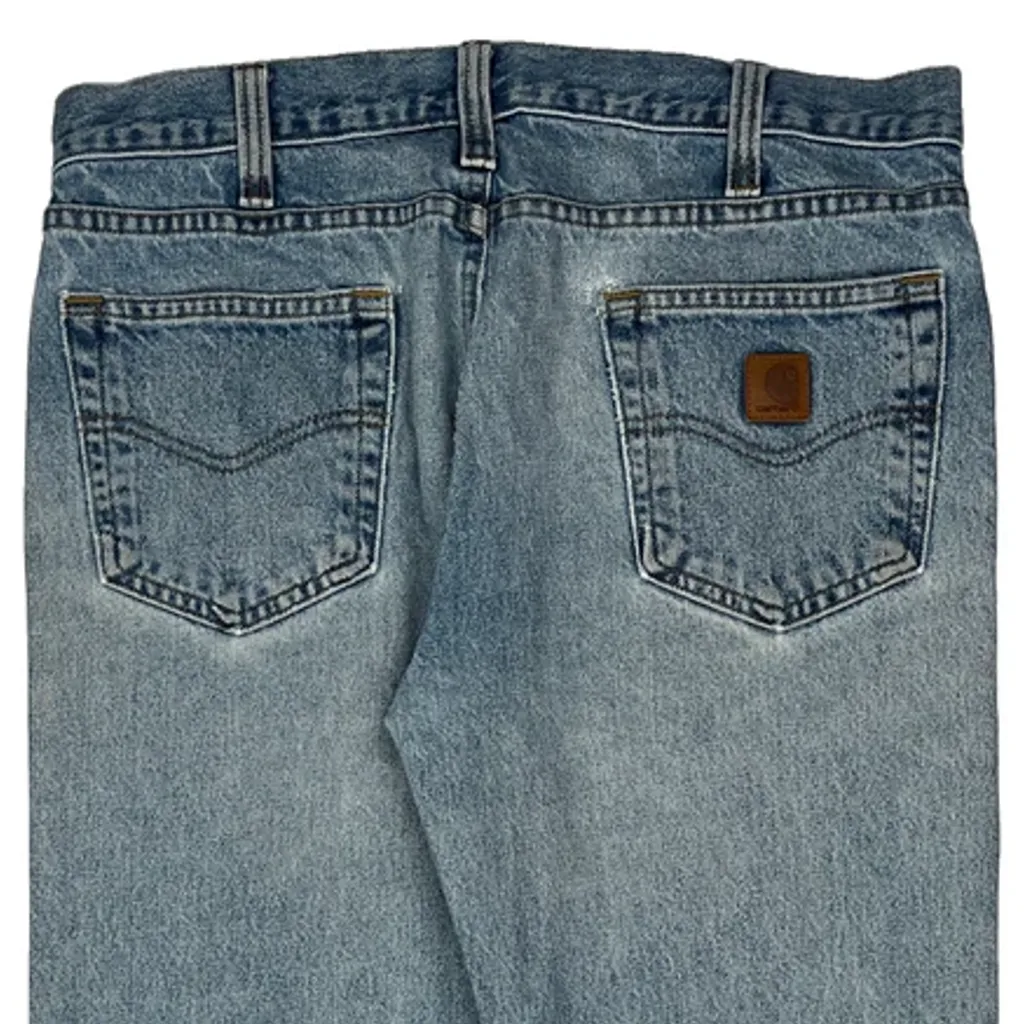 Carhartt Jeans - 34W 32L Light Wash Cotton - Image 8