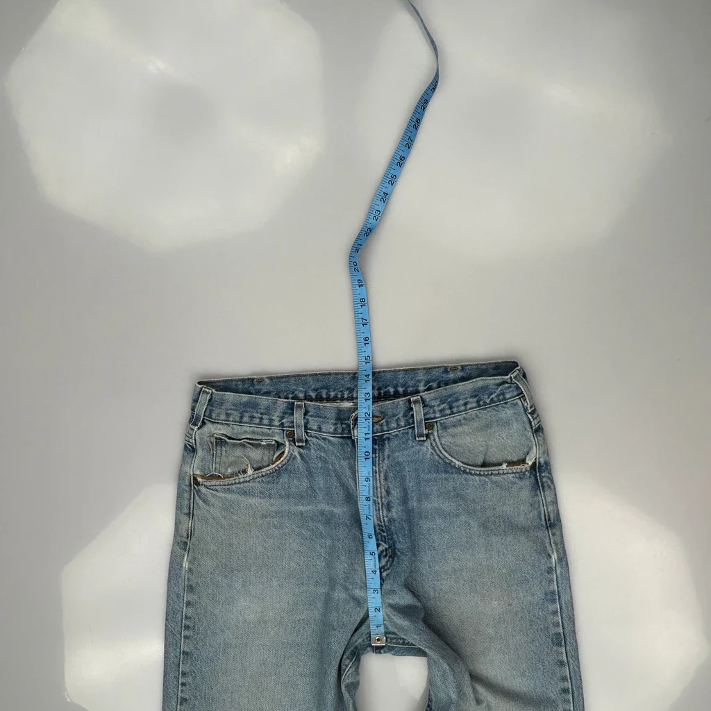 Carhartt Jeans - 34W 32L Light Wash Cotton - Image 4