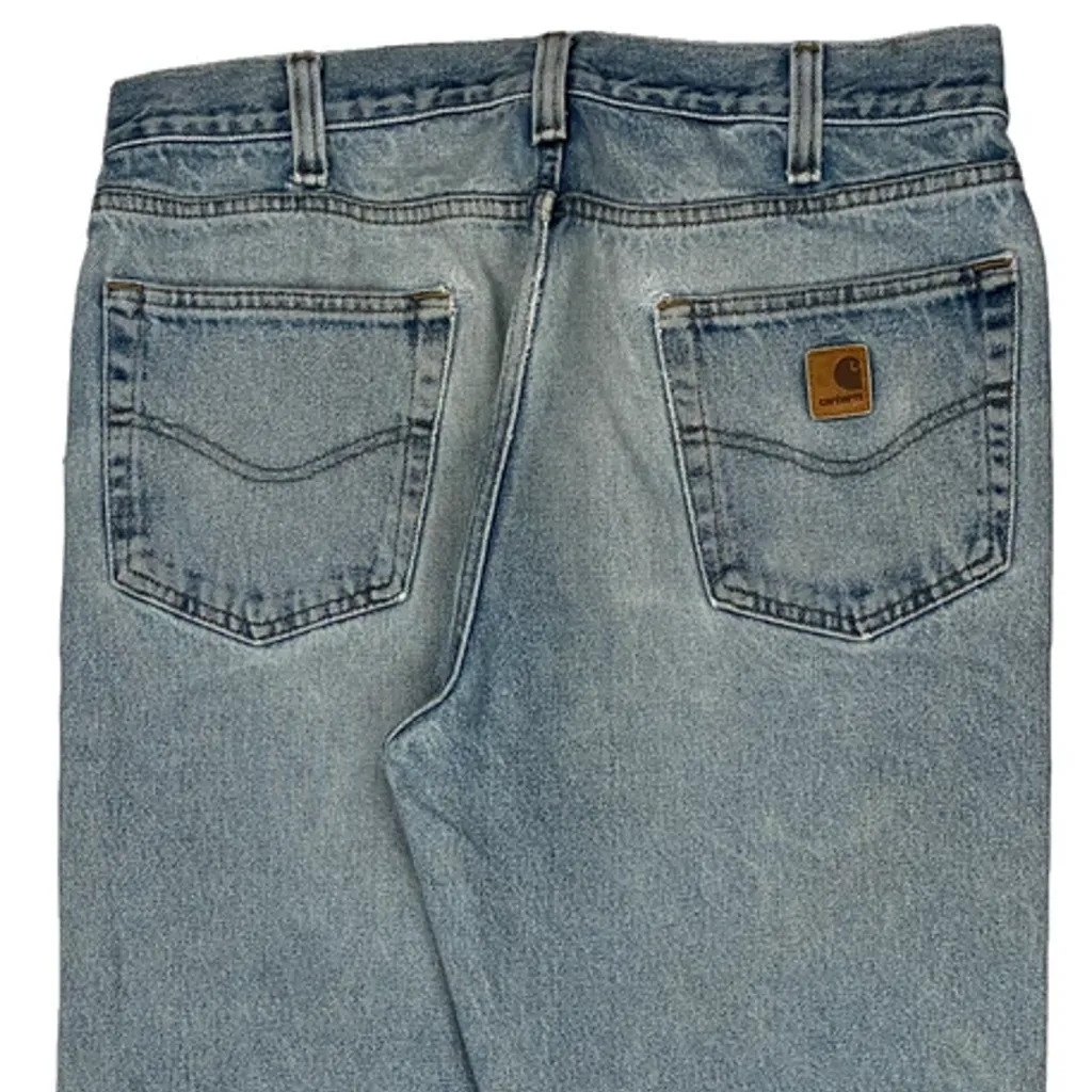 Carhartt Jeans - 35W 32L Light Wash Cotton - Image 8