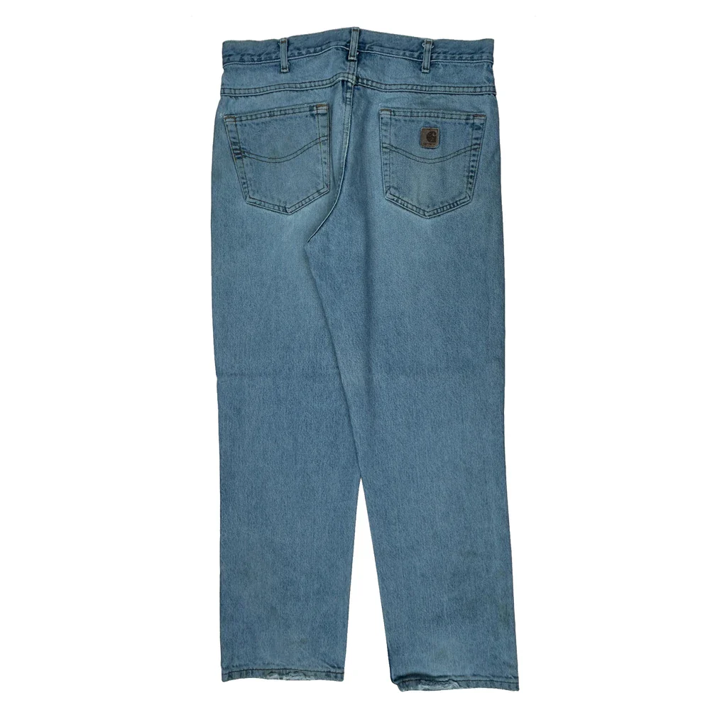 Carhartt Jeans - 35W 32L Light Wash Cotton