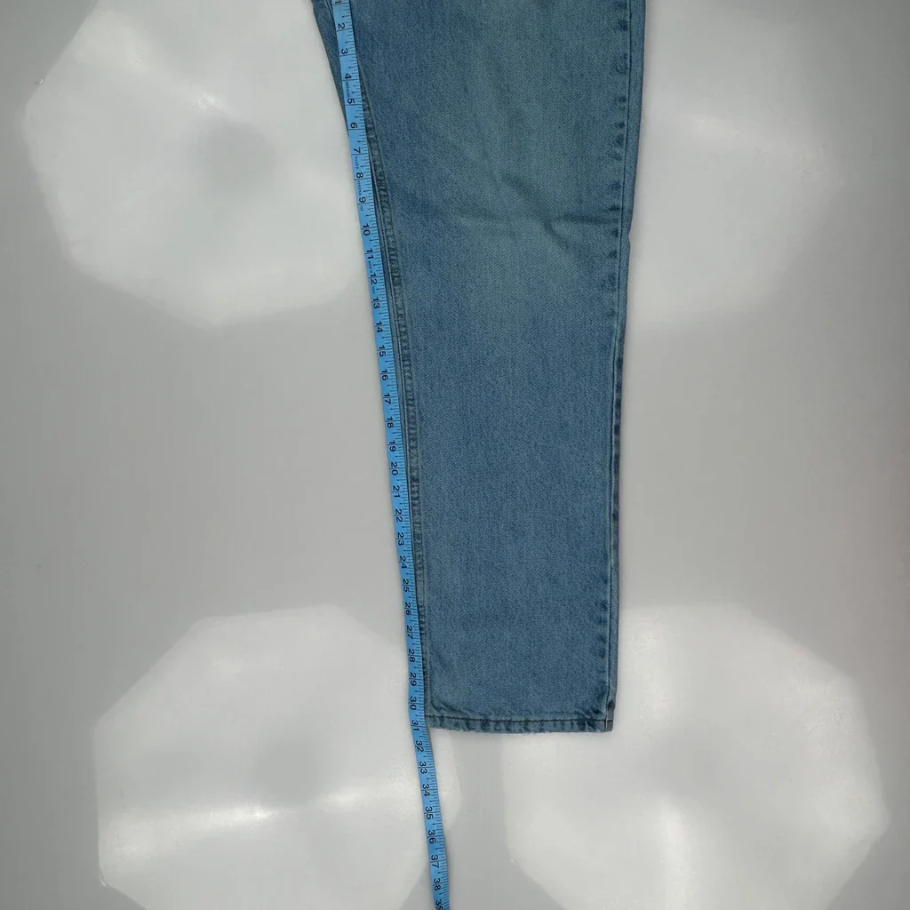 Carhartt Jeans - 35W 32L Light Wash Cotton - Image 5