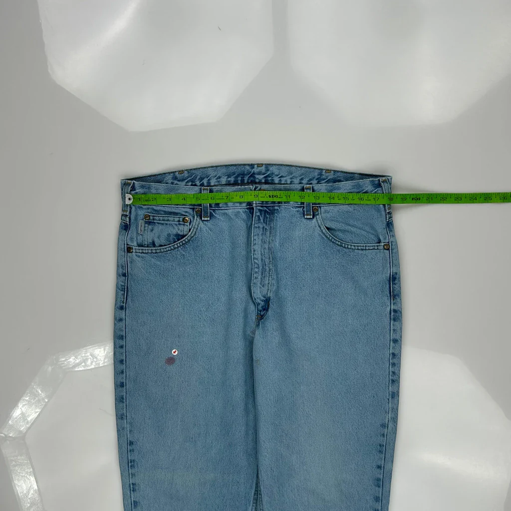 Carhartt Jeans - 36W 32L Light Wash Cotton - Image 4