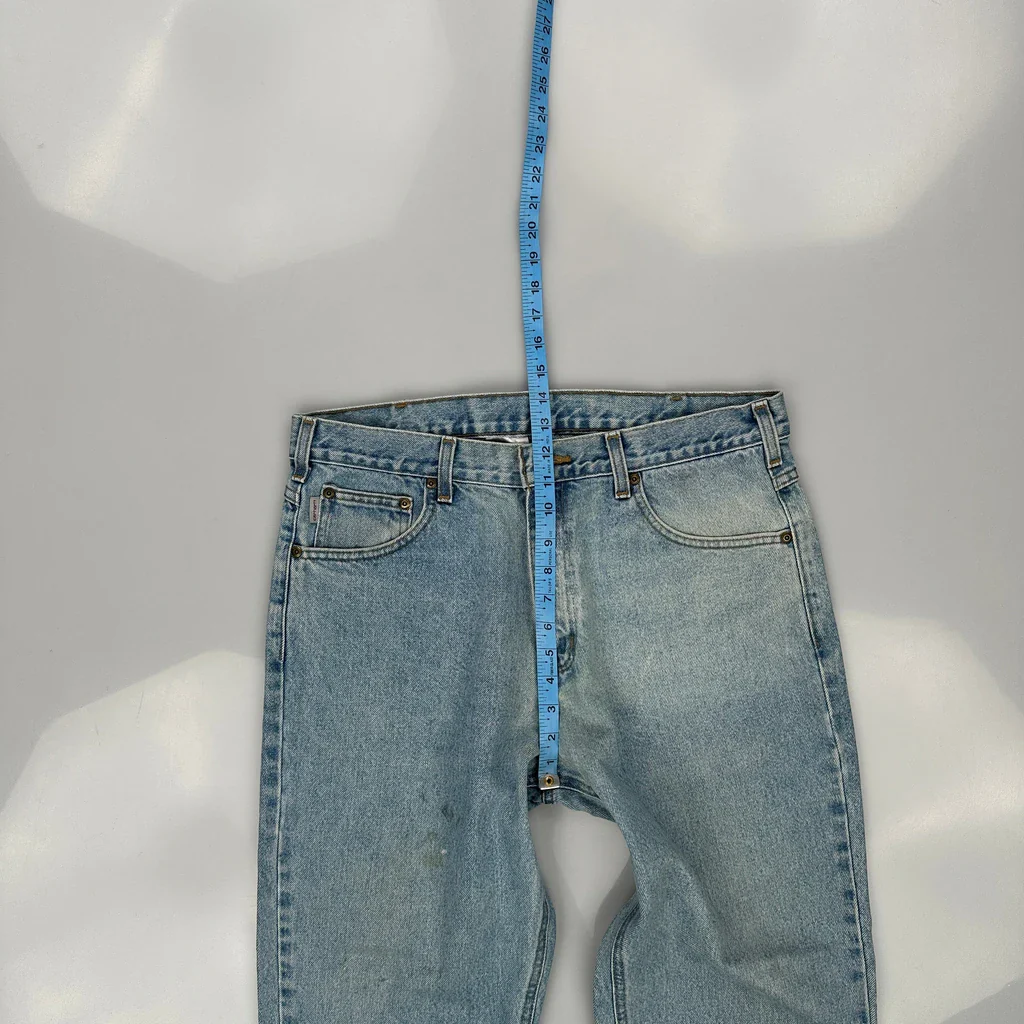 Carhartt Jeans - 36W 28L Light Wash Cotton - Image 4