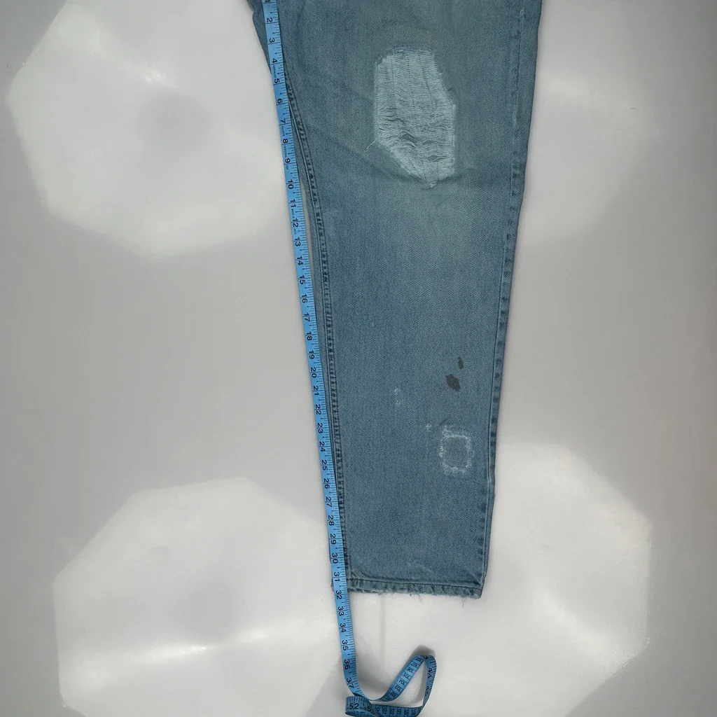 Carhartt Jeans - 38W 32L Light Wash Denim - Image 5