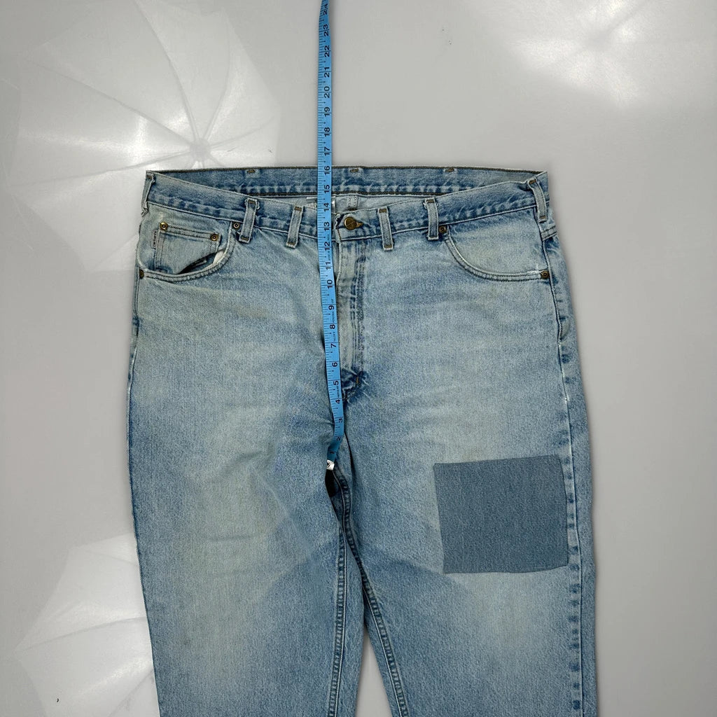 Carhartt Jeans - 40W 27L Light Wash Cotton - Image 4