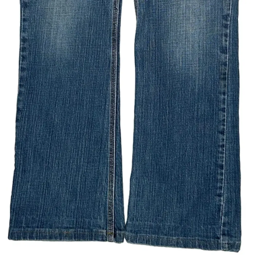Carhartt Boot Cut Jeans - 32W UK 12 Blue Denim - Image 9