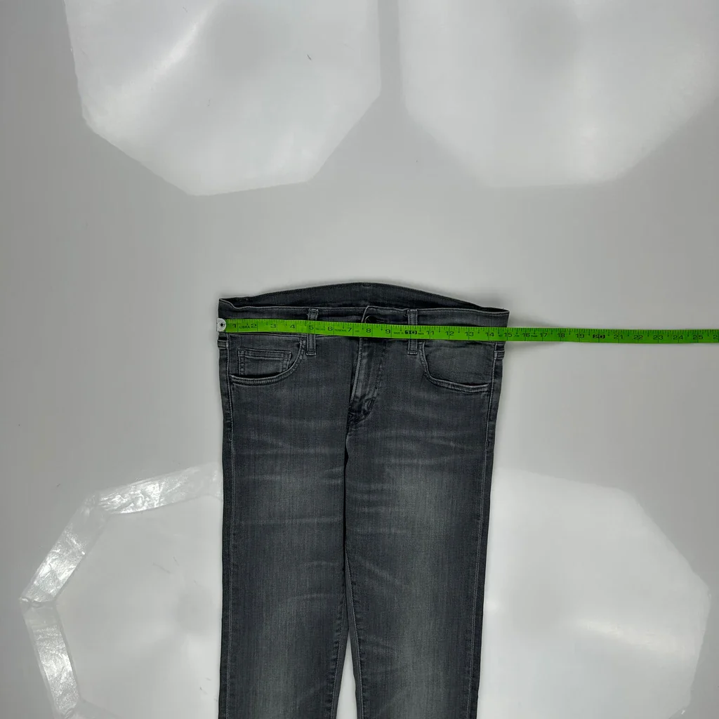 Carhartt Skinny Fit Jeans - 30W UK 8 Grey Cotton Blend - Image 3