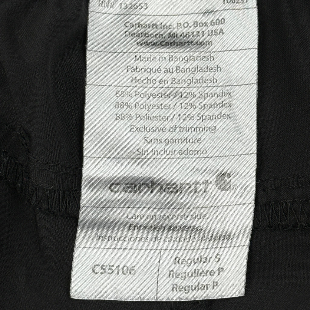 Carhartt Joggers - Small Black Polyester Blend - Image 3