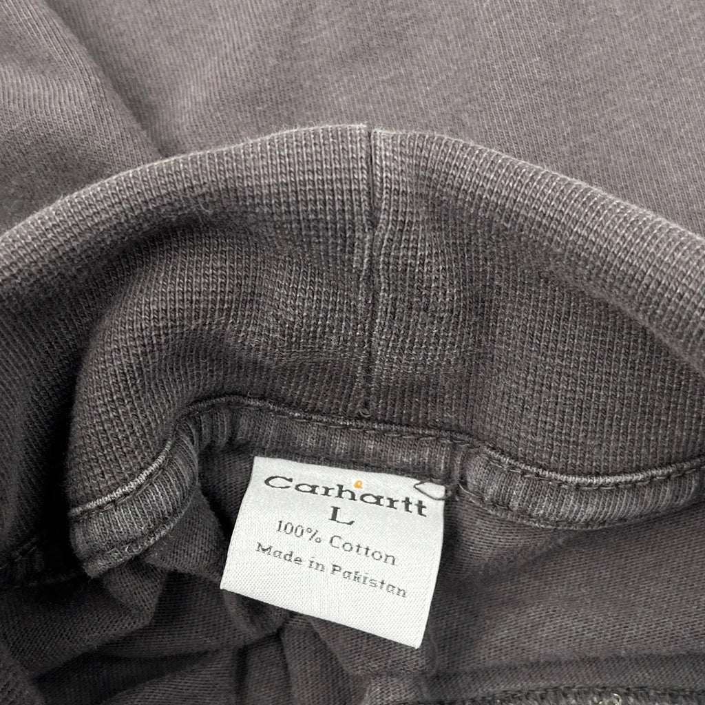 Carhartt Long Sleeve T-Shirt - Large Black Cotton - Image 3