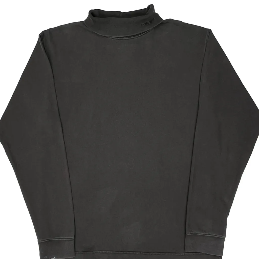 Carhartt Long Sleeve T-Shirt - Large Black Cotton - Image 4