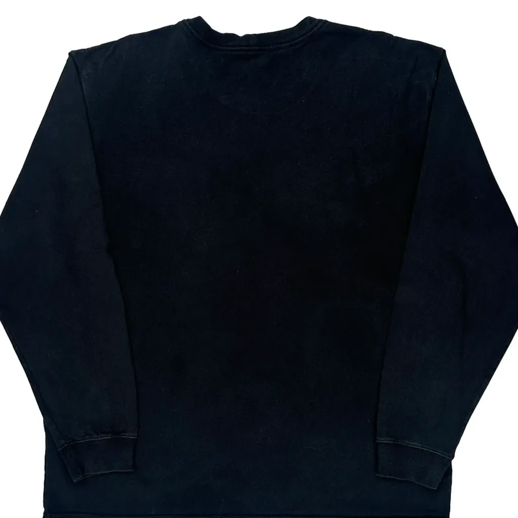 Carhartt Long Sleeve T-Shirt - Large Black Cotton - Image 6