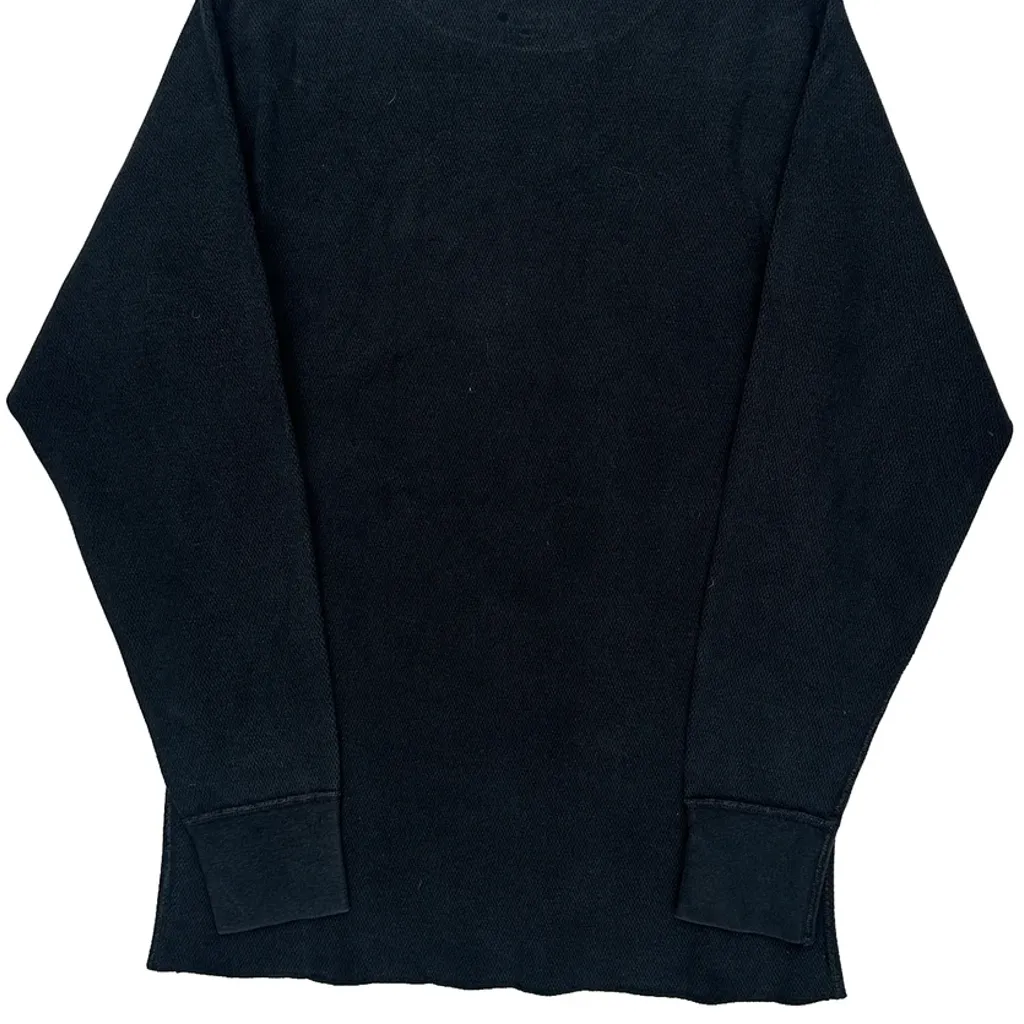 Carhartt Long Sleeve T-Shirt - Large Black Cotton - Image 7
