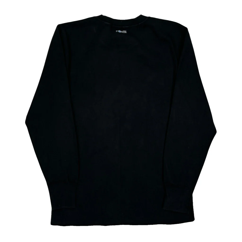 Carhartt Long Sleeve T-Shirt - Large Black Cotton - Image 2