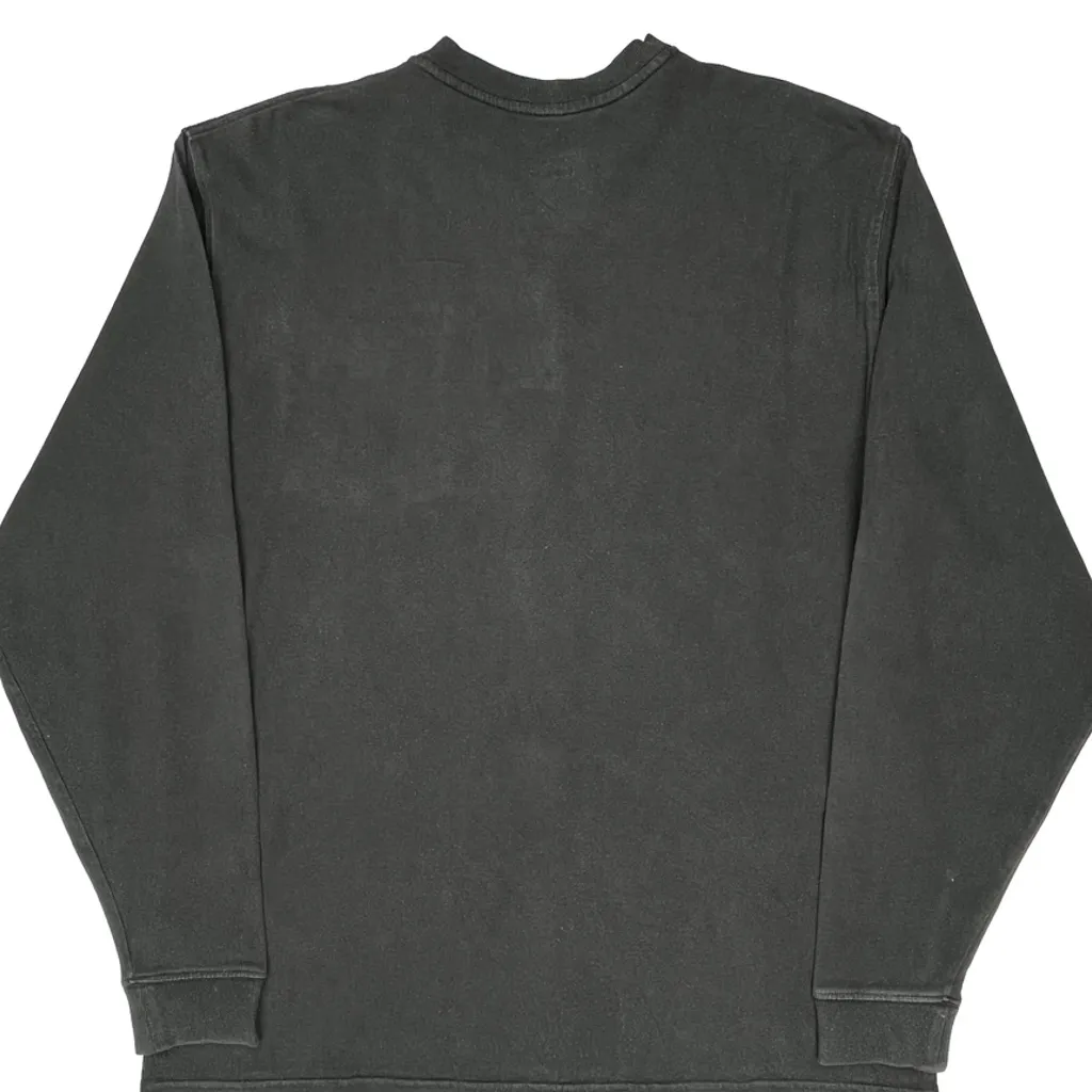 Carhartt Long Sleeve T-Shirt - Medium Black Cotton - Image 6