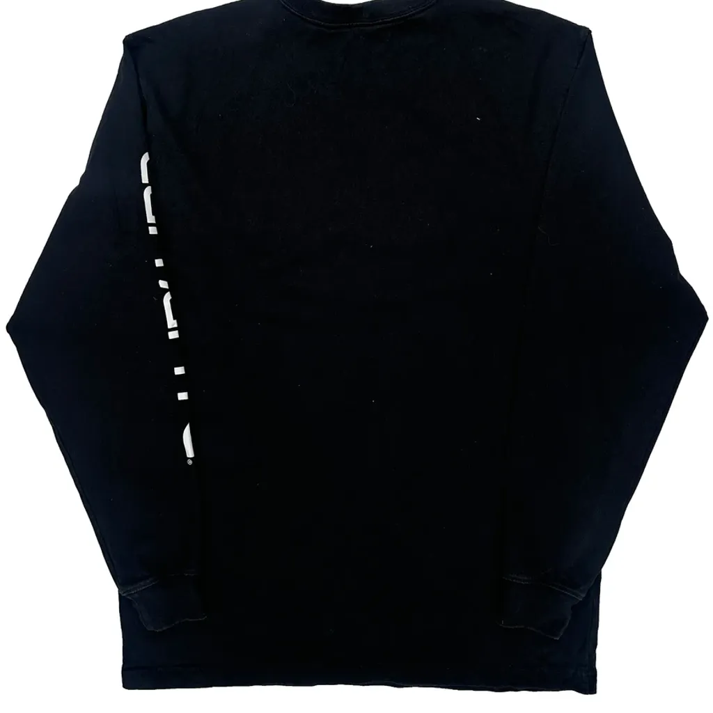 Carhartt Long Sleeve T-Shirt - Medium Black Cotton - Image 6