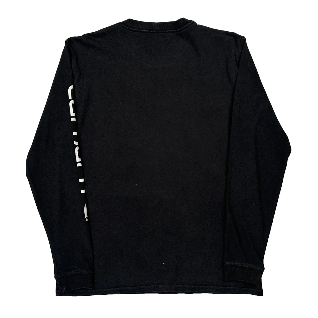 Carhartt Long Sleeve T-Shirt - Medium Black Cotton - Image 2