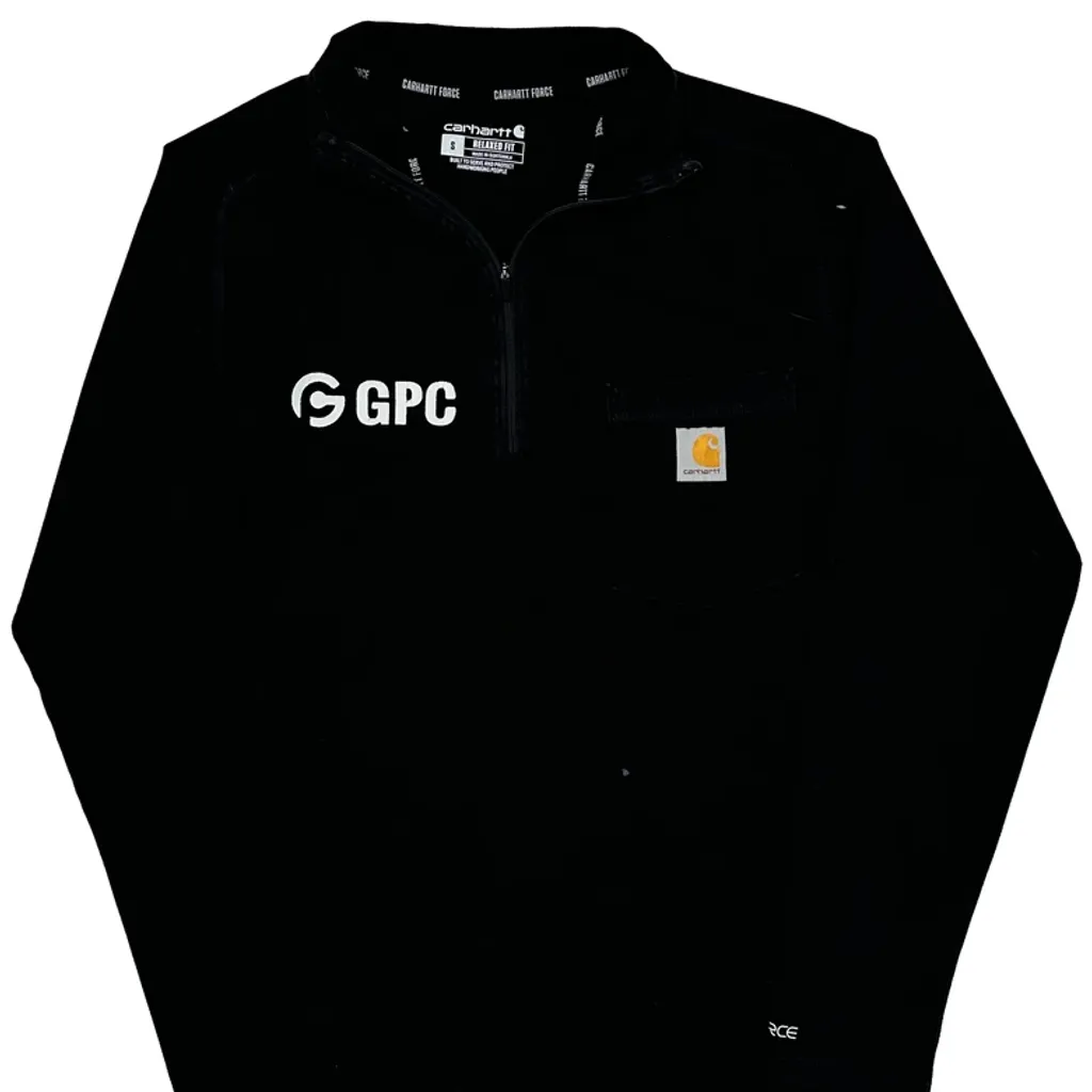 Carhartt Long Sleeve T-Shirt - Small Black Cotton - Image 5