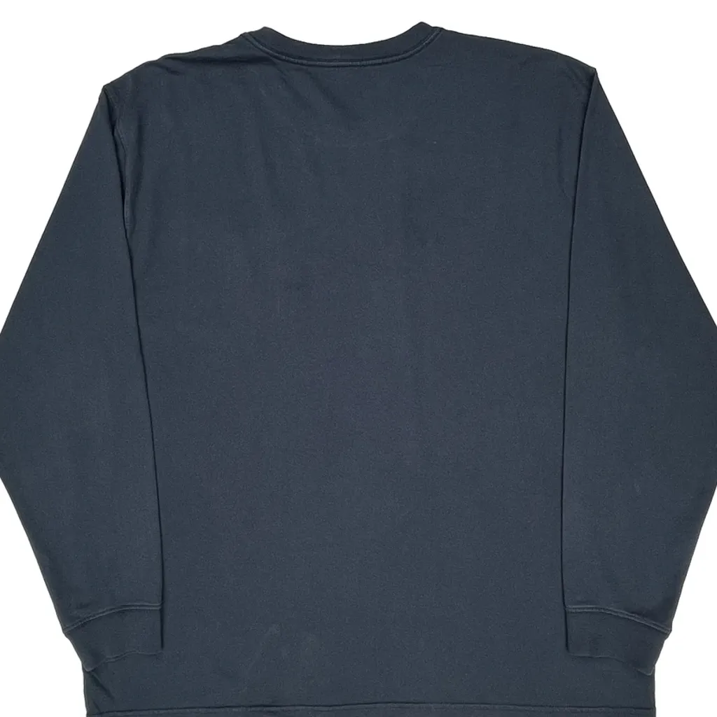 Carhartt Long Sleeve T-Shirt - XL Blue Cotton - Image 6