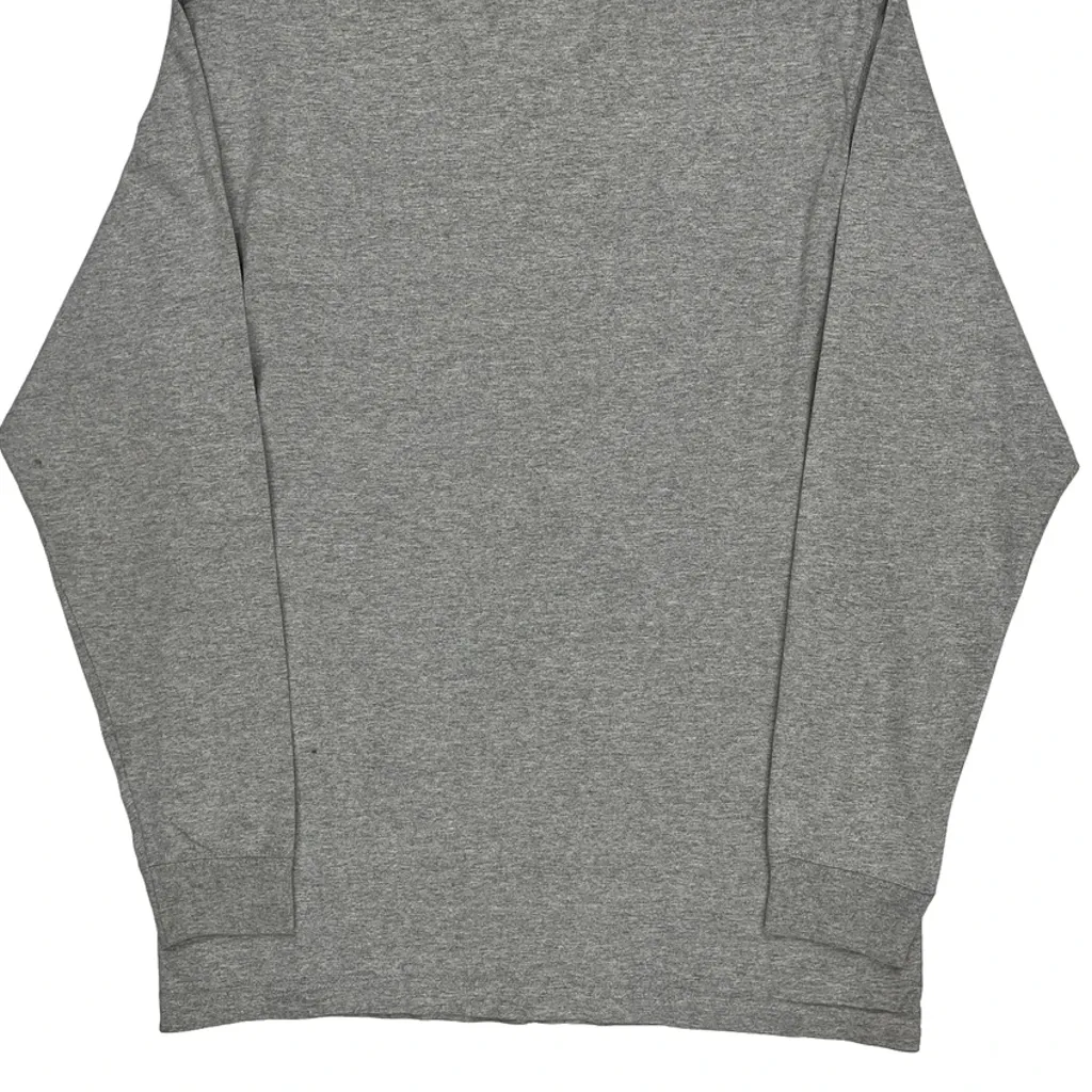 Carhartt Long Sleeve T-Shirt - Large Gray Cotton - Image 6