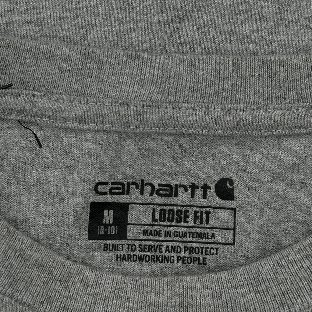 Carhartt Long Sleeve T-Shirt - Medium Gray Cotton - Image 3