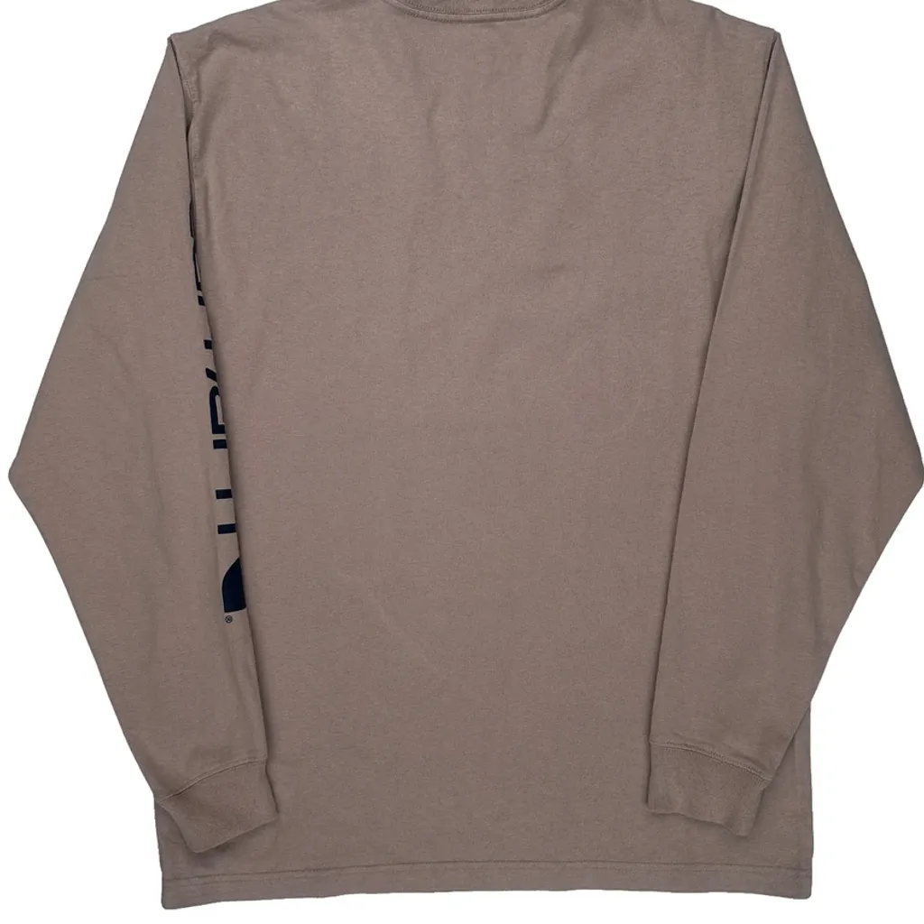 Carhartt Long Sleeve T-Shirt - Medium Gray Cotton - Image 6