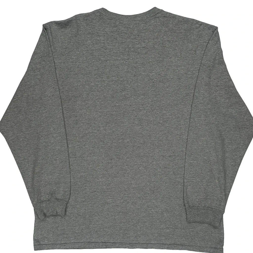 Carhartt Long Sleeve T-Shirt - Large Grey Cotton - Image 7