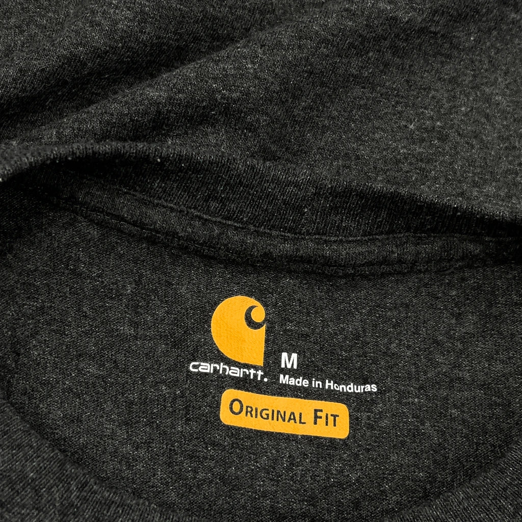 Carhartt Long Sleeve T-Shirt - Medium Grey Cotton - Image 3
