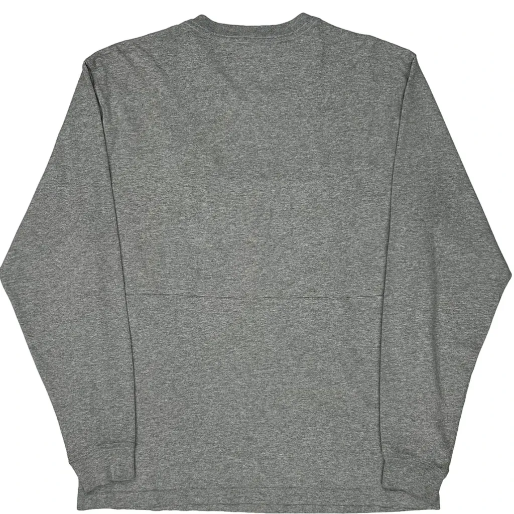 Carhartt Long Sleeve T-Shirt - Medium Grey Cotton - Image 6