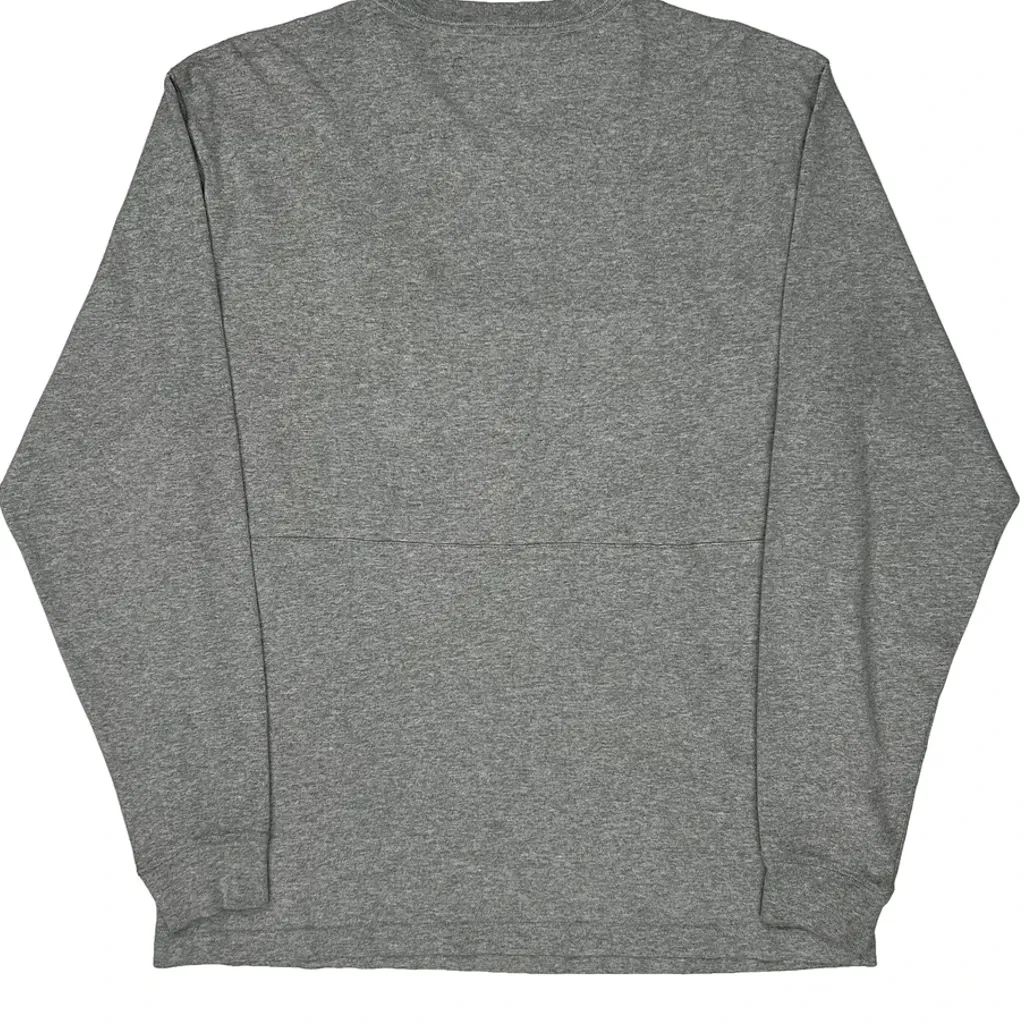 Carhartt Long Sleeve T-Shirt - Medium Grey Cotton - Image 7