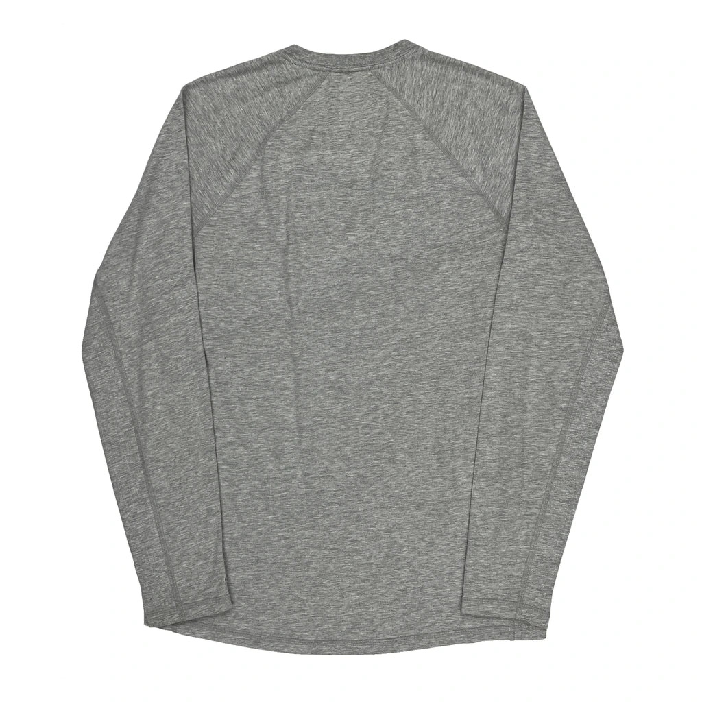 Carhartt Long Sleeve T-Shirt - Small Grey Cotton - Image 2