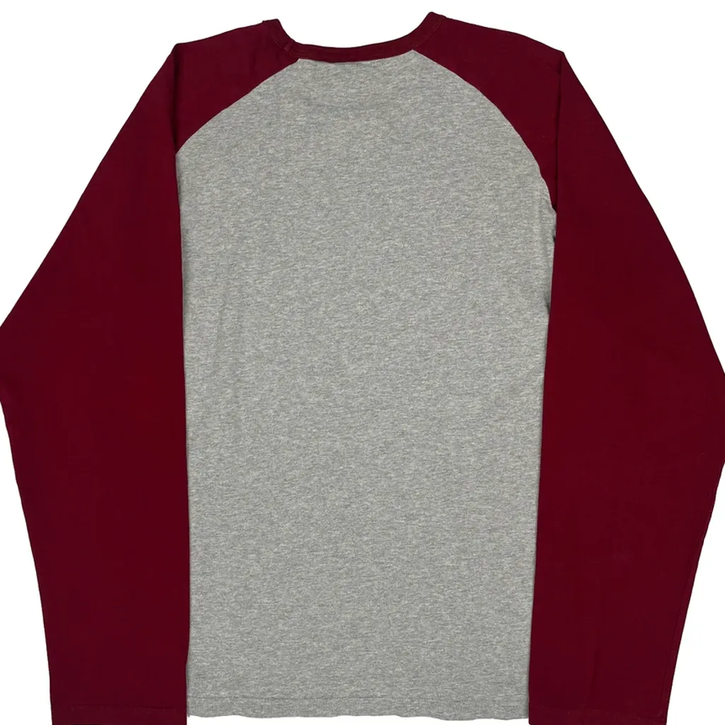 Carhartt Long Sleeve T-Shirt - XL Grey Cotton - Image 6