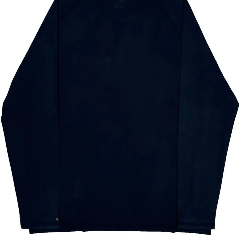 Carhartt Long Sleeve T-Shirt - Large Navy Cotton Blend - Image 7