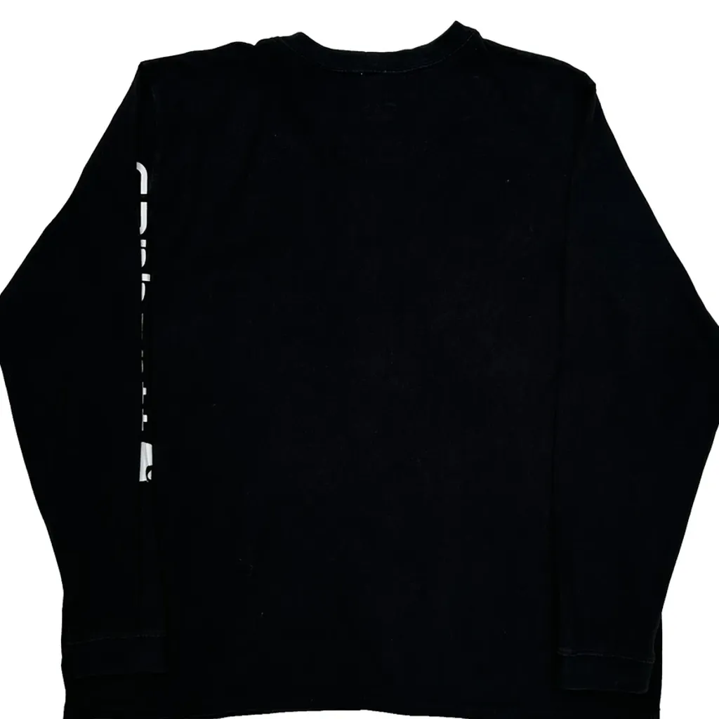 Carhartt Long Sleeve T-Shirt - 2XL Black Cotton - Image 6