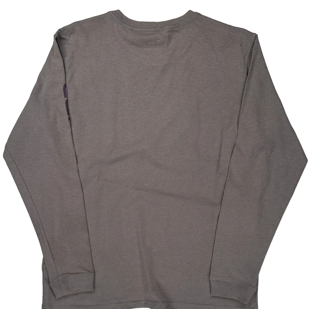 Carhartt Long Sleeve T-Shirt - Medium Gray Cotton - Image 6