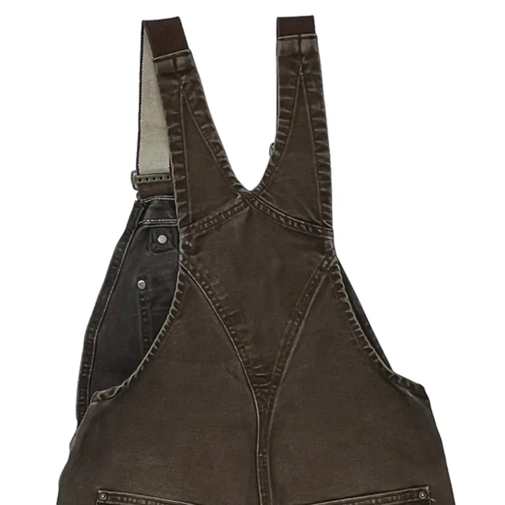 Carhartt Double Knee Overalls - 31″ Waist Brown Cotton - Image 7