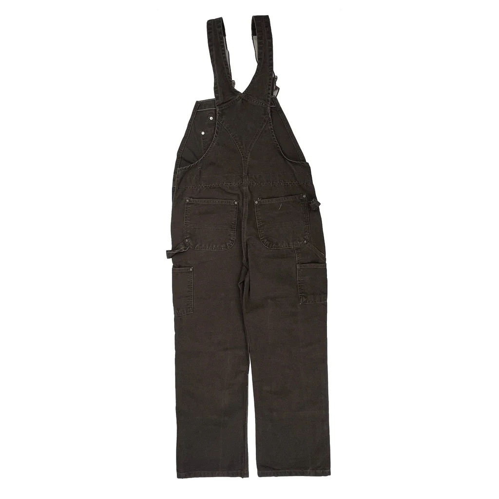 Carhartt Double Knee Overalls - Medium Brown Cotton - Image 2