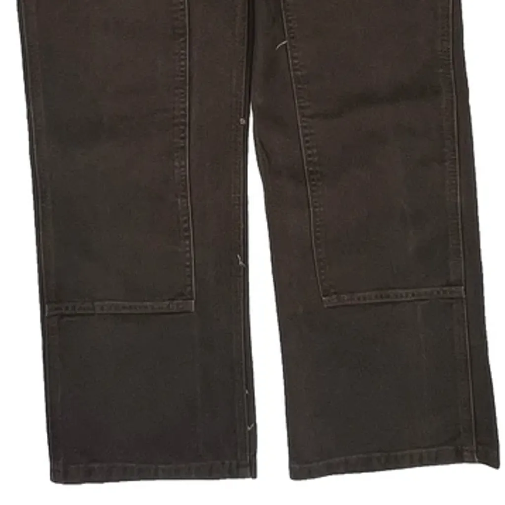 Carhartt Double Knee Overalls - Medium Brown Cotton - Image 5