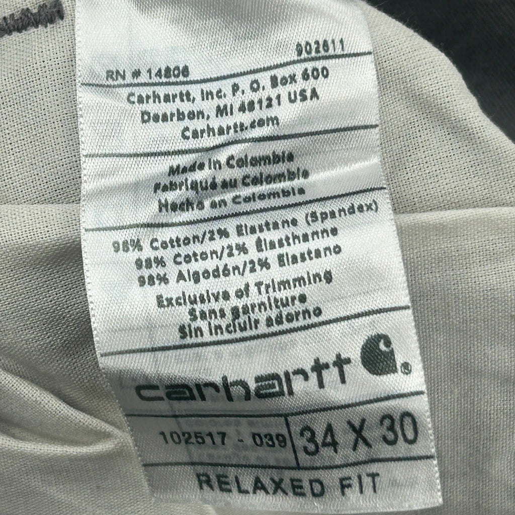 Carhartt Pants - 33W 28L Gray Cotton Blend - Image 6