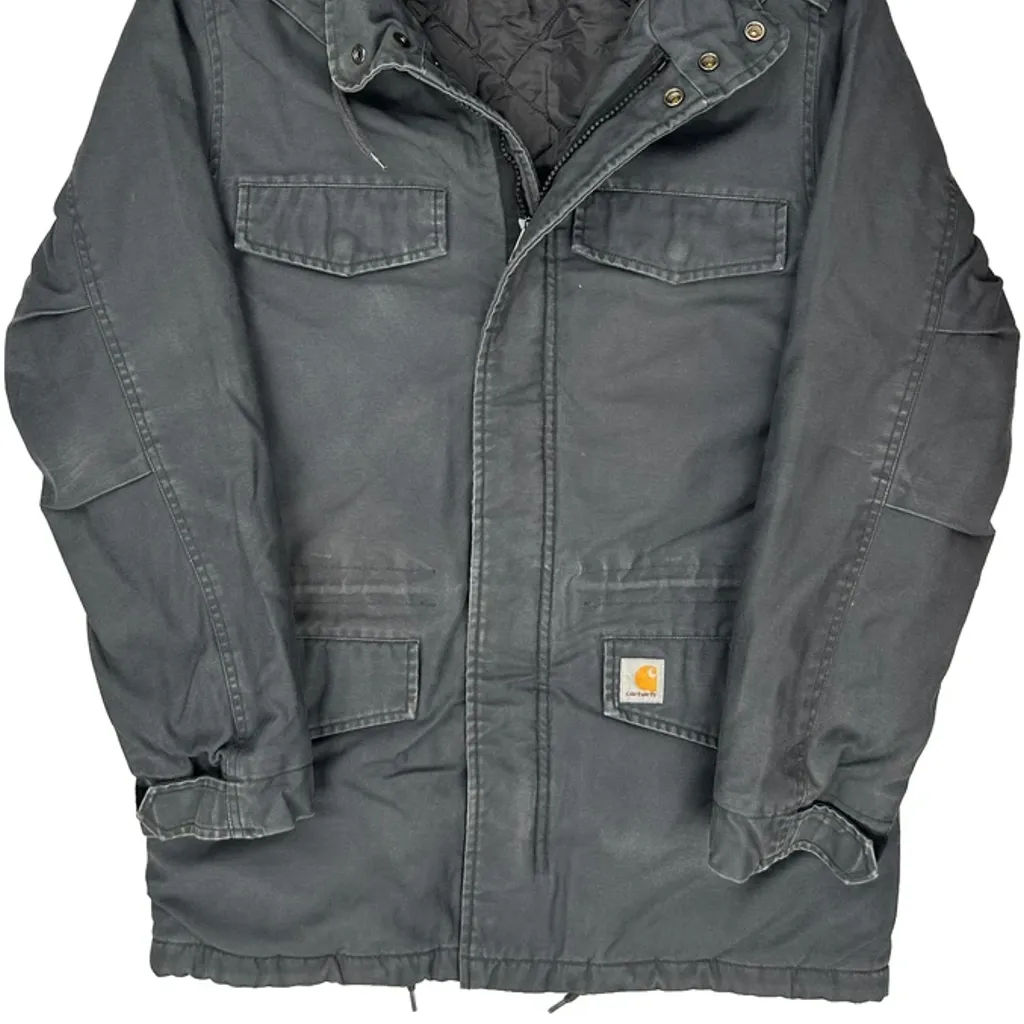 Carhartt Parka - Medium Grey Cotton - Image 4