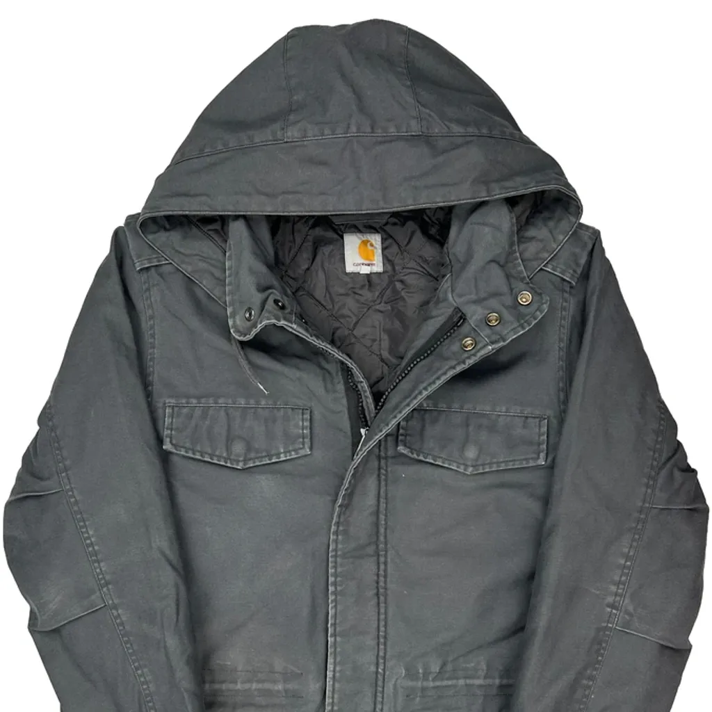 Carhartt Parka - Medium Grey Cotton - Image 5