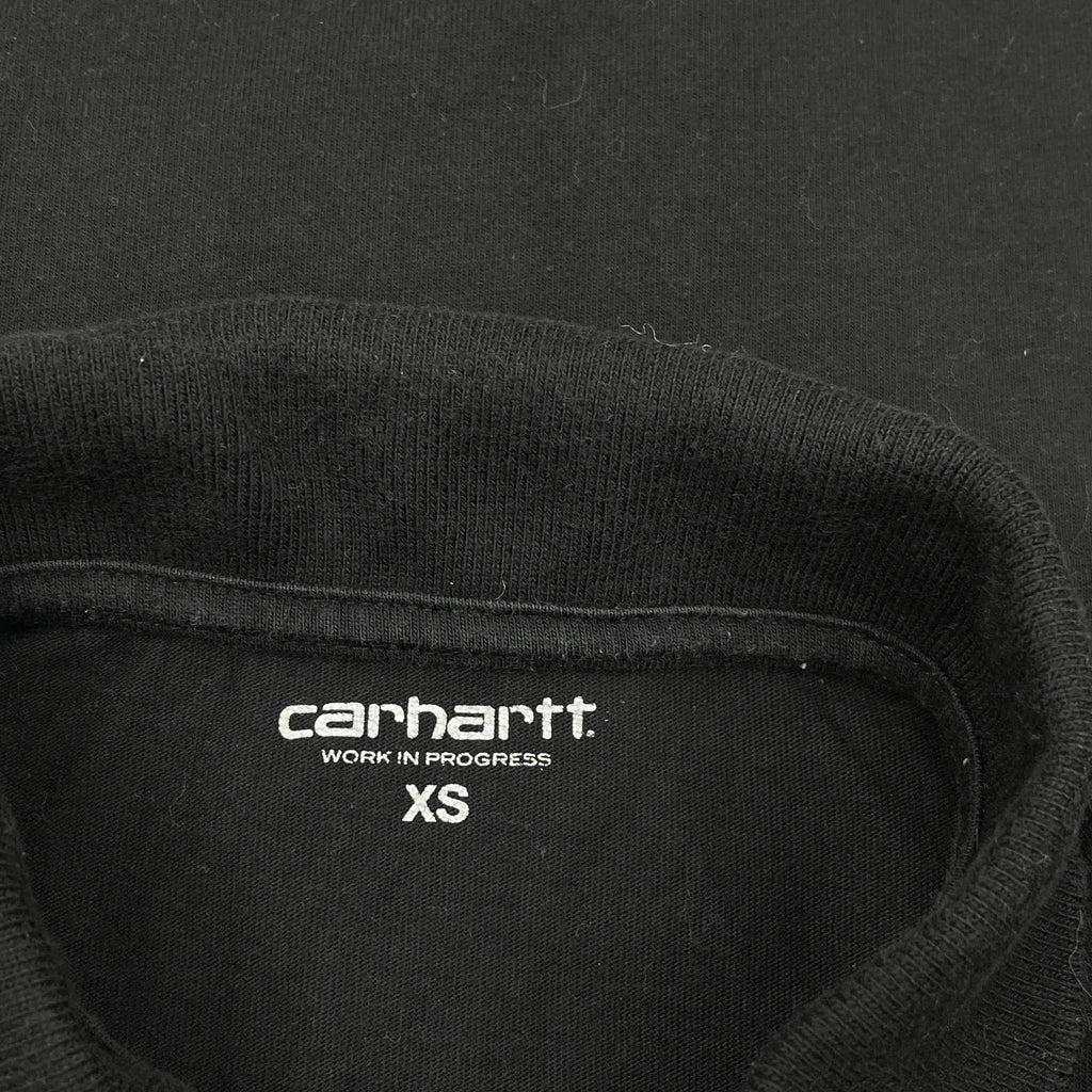 Carhartt Polo Shirt - XS Black Cotton - Image 3