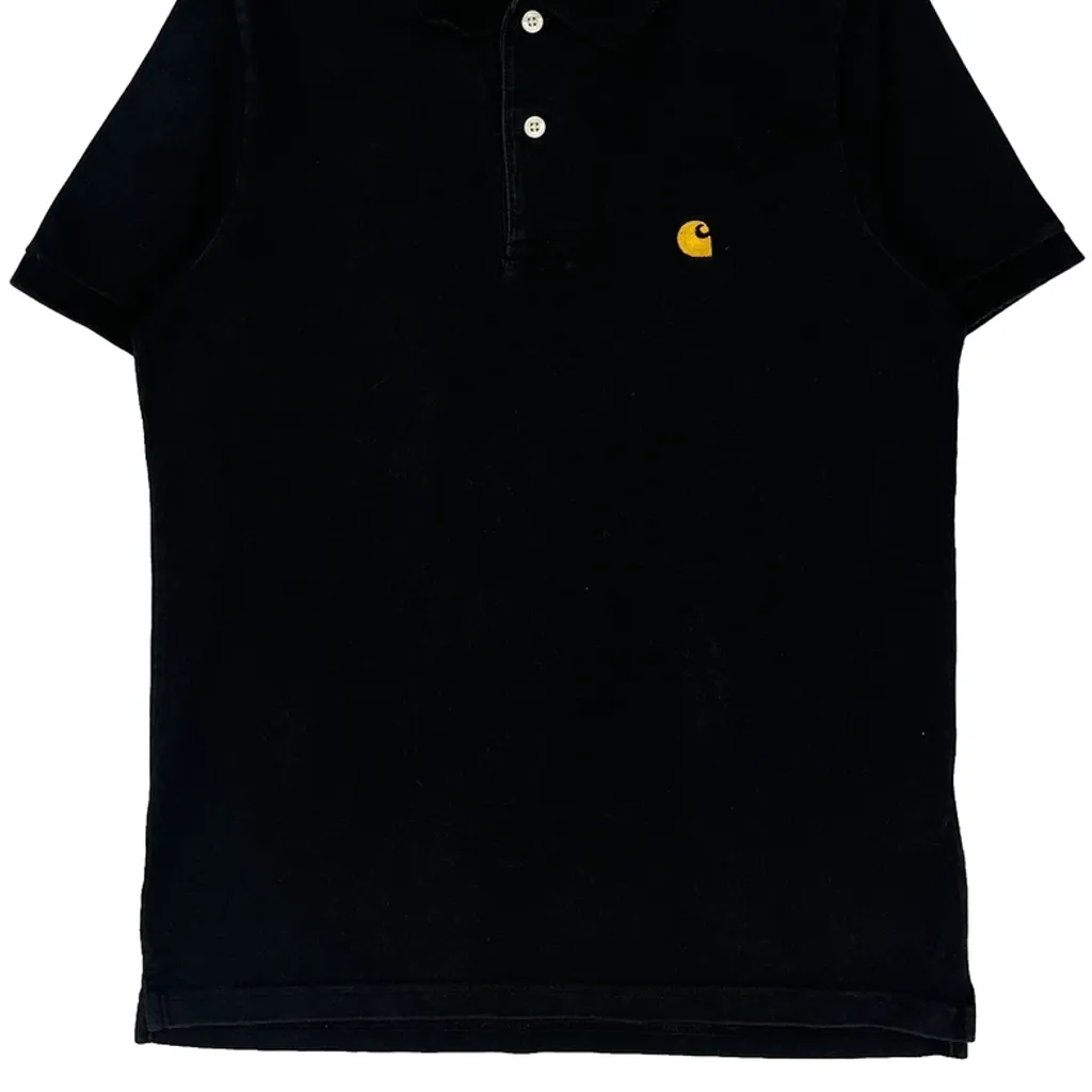Carhartt Polo Shirt - XS Black Cotton - Image 5