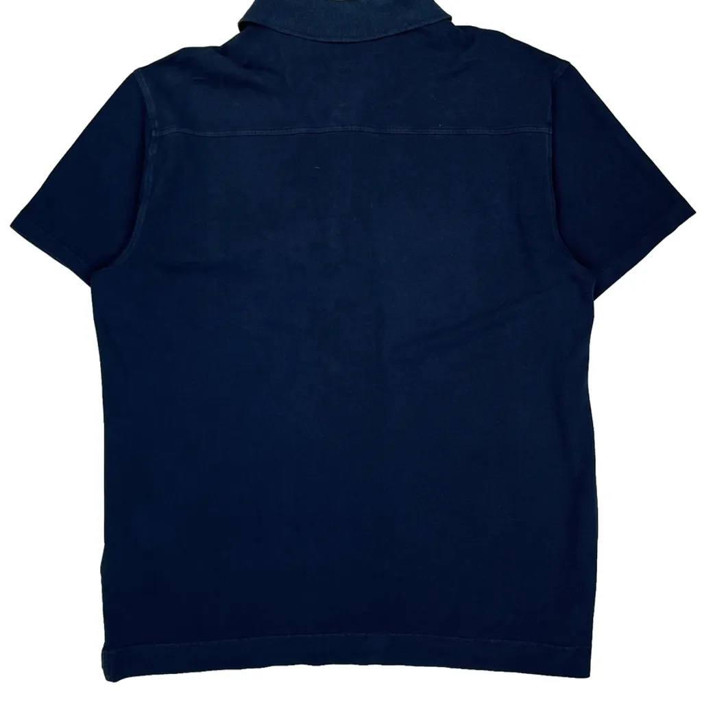 Carhartt Slim Fit Polo Shirt - XL Blue Cotton - Image 7