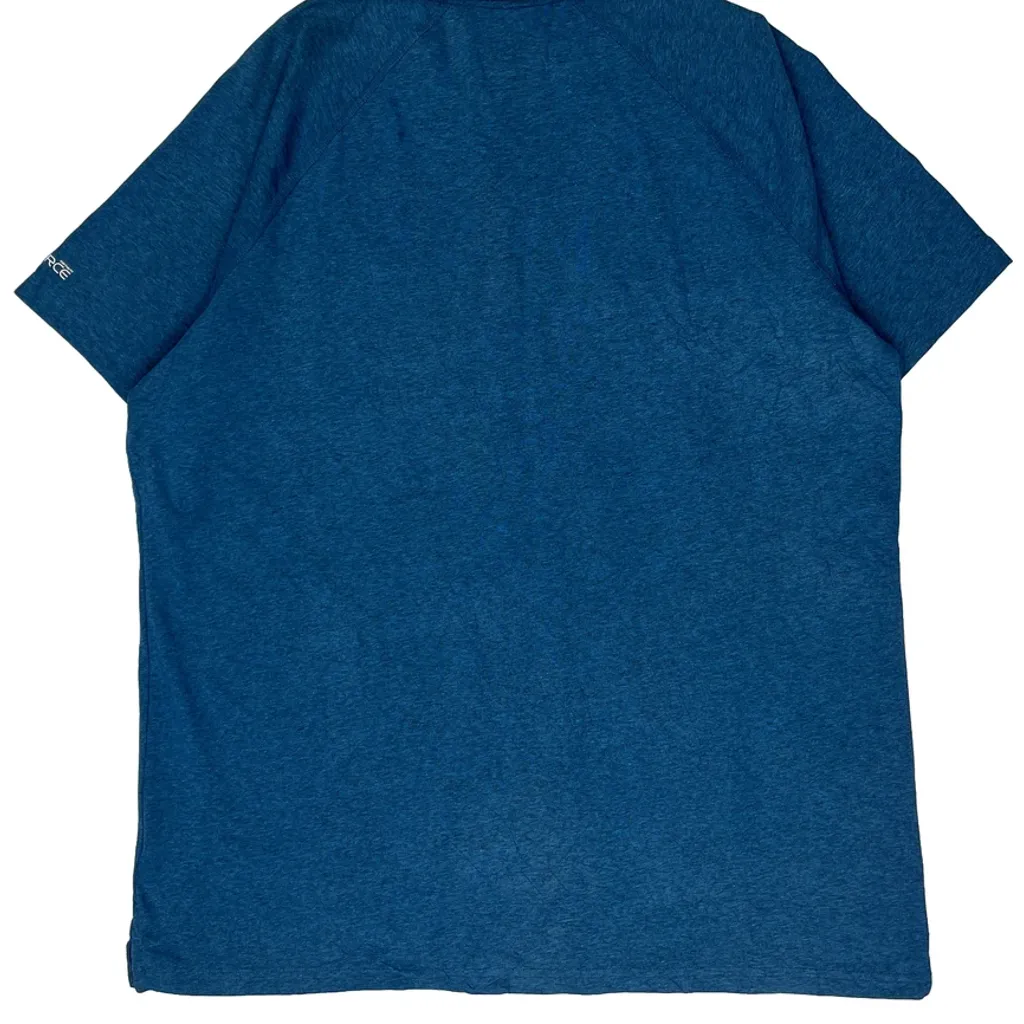 Carhartt Polo Shirt - XL Blue Cotton - Image 6